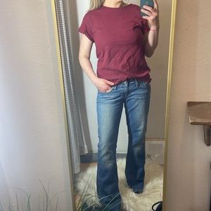 Rolled sleeve T-shirt from H&M